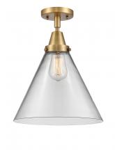 Innovations Lighting 447-1C-BB-G42-L - Cone - 1 Light - 12 inch - Brushed Brass - Flush Mount