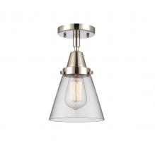 Innovations Lighting 447-1C-PN-G62 - Cone - 1 Light - 6 inch - Polished Nickel - Flush Mount