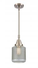 Innovations Lighting 447-1S-SN-G262-LED - Stanton - 1 Light - 6 inch - Brushed Satin Nickel - Mini Pendant