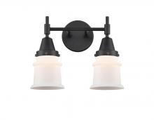 Innovations Lighting 447-2W-BK-G181S - Canton - 2 Light - 14 inch - Matte Black - Bath Vanity Light