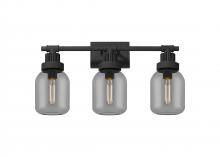 Innovations Lighting 472-3W-TBK-G472-6SM - Somers - 3 Light - 24 inch - Textured Black - Bath Vanity Light