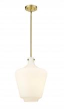 Innovations Lighting 493-1S-SG-G501-12 - Norwalk - 1 Light - 12 inch - Satin Gold - Stem hung - Mini Pendant