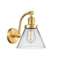 Innovations Lighting 515-1W-SG-G42 - Cone - 1 Light - 8 inch - Satin Gold - Sconce