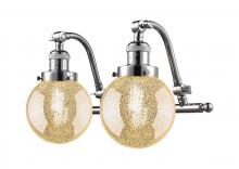 Innovations Lighting 515-2W-PC-G208-6 - Beacon - 2 Light - 16 inch - Polished Chrome - Adjustable Bath Vanity Light