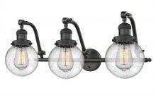 Innovations Lighting 515-3W-OB-G204-6 - Beacon - 3 Light - 26 inch - Oil Rubbed Bronze - Adjustable Bath Vanity Light