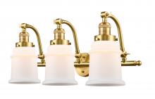 Innovations Lighting 515-3W-SG-G181 - Canton - 3 Light - 28 inch - Satin Gold - Adjustable Bath Vanity Light