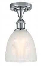 Innovations Lighting 516-1C-PC-G381 - Castile - 1 Light - 6 inch - Polished Chrome - Semi-Flush Mount