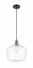 Innovations Lighting 516-1P-BAB-G652-12 - Cindyrella - 1 Light - 12 inch - Black Antique Brass - Cord hung - Mini Pendant