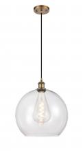 Innovations Lighting 516-1P-BB-G122-14 - Athens - 1 Light - 14 inch - Brushed Brass - Cord hung - Pendant