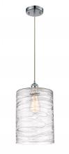 Innovations Lighting 516-1P-PC-G1113-L - Cobbleskill - 1 Light - 9 inch - Polished Chrome - Cord hung - Mini Pendant