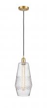 Innovations Lighting 516-1P-SG-G684-7 - Windham - 1 Light - 7 inch - Satin Gold - Cord hung - Mini Pendant