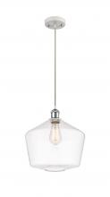 Innovations Lighting 516-1P-WPC-G652-12 - Cindyrella - 1 Light - 12 inch - White Polished Chrome - Cord hung - Mini Pendant