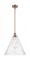 Innovations Lighting 516-1S-AC-GBC-164 - Berkshire - 1 Light - 16 inch - Antique Copper - Pendant