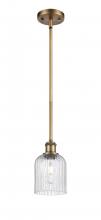 Innovations Lighting 516-1S-BB-G559-5SDY - Bridal Veil - 1 Light - 5 inch - Brushed Brass - Mini Pendant