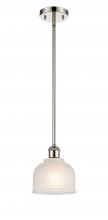 Innovations Lighting 516-1S-PN-G411 - Dayton - 1 Light - 6 inch - Polished Nickel - Mini Pendant