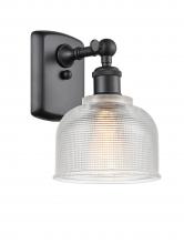 Innovations Lighting 516-1W-BK-G412 - Dayton - 1 Light - 6 inch - Matte Black - Sconce