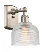 Innovations Lighting 516-1W-SN-G412 - Dayton - 1 Light - 6 inch - Brushed Satin Nickel - Sconce