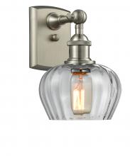 Innovations Lighting 516-1W-SN-G92 - Fenton - 1 Light - 7 inch - Brushed Satin Nickel - Sconce