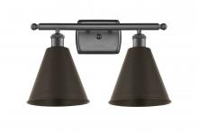 Innovations Lighting 516-2W-OB-MBC-8-OB - Berkshire - 2 Light - 18 inch - Oil Rubbed Bronze - Bath Vanity Light