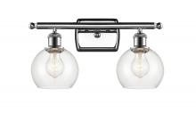 Innovations Lighting 516-2W-PC-G122-6 - Athens - 2 Light - 16 inch - Polished Chrome - Bath Vanity Light