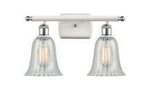 Innovations Lighting 516-2W-WPC-G2811 - Hanover - 2 Light - 16 inch - White Polished Chrome - Bath Vanity Light