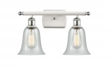 Innovations Lighting 516-2W-WPC-G2812 - Hanover - 2 Light - 16 inch - White Polished Chrome - Bath Vanity Light