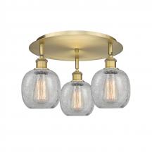 Innovations Lighting 516-3C-BB-G105 - Belfast - 3 Light - 18 inch - Brushed Brass - Flush Mount