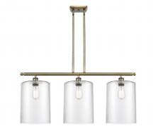 Innovations Lighting 516-3I-AB-G112-L - Cobbleskill - 3 Light - 36 inch - Antique Brass - Stem hung - Island Light