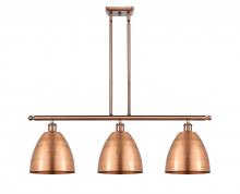Innovations Lighting 516-3I-AC-MBD-9-AC - Bristol - 3 Light - 36 inch - Antique Copper - Stem hung - Island Light