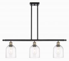 Innovations Lighting 516-3I-BAB-G558-6CL - Bella - 3 Light - 36 inch - Black Antique Brass - Cord hung - Island Light