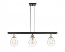Innovations Lighting 516-3I-BAB-G652-6 - Cindyrella - 3 Light - 36 inch - Black Antique Brass - Stem hung - Island Light