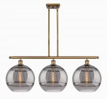 Innovations Lighting 516-3I-BB-G556-12SM - Rochester - 3 Light - 39 inch - Brushed Brass - Cord hung - Island Light