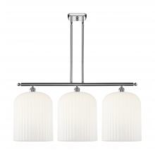 Innovations Lighting 516-3I-PC-G559-12GWH - Bridal Veil - 3 Light - 36 inch - Polished Chrome - Stem hung - Island Light