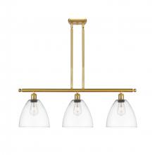 Innovations Lighting 516-3I-SG-GBD-92 - Bristol - 3 Light - 36 inch - Satin Gold - Stem hung - Island Light