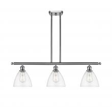 Innovations Lighting 516-3I-SN-GBD-752 - Bristol - 3 Light - 36 inch - Brushed Satin Nickel - Stem hung - Island Light