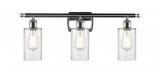 Innovations Lighting 516-3W-PC-G802 - Clymer - 3 Light - 24 inch - Polished Chrome - Bath Vanity Light