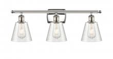 Innovations Lighting 516-3W-PN-G454 - Caton - 3 Light - 25 inch - Polished Nickel - Bath Vanity Light