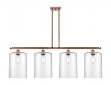 Innovations Lighting 516-4I-AC-G112-L - Cobbleskill - 4 Light - 48 inch - Antique Copper - Stem hung - Island Light