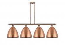 Innovations Lighting 516-4I-AC-MBD-12-AC - Bristol - 4 Light - 50 inch - Antique Copper - Cord hung - Island Light