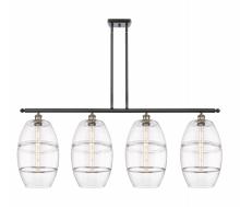 Innovations Lighting 516-4I-BAB-G557-10CL - Vaz - 4 Light - 48 inch - Black Antique Brass - Stem hung - Island Light