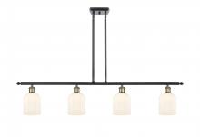 Innovations Lighting 516-4I-BAB-G559-5GWH - Bridal Veil - 4 Light - 48 inch - Black Antique Brass - Stem hung - Island Light