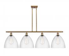 Innovations Lighting 516-4I-BB-GBD-124 - Bristol - 4 Light - 50 inch - Brushed Brass - Stem hung - Island Light