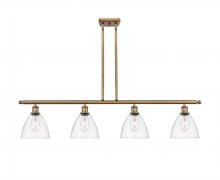 Innovations Lighting 516-4I-BB-GBD-752 - Bristol - 4 Light - 48 inch - Brushed Brass - Cord hung - Island Light