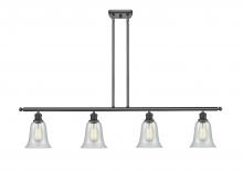 Innovations Lighting 516-4I-BK-G2812 - Hanover - 4 Light - 48 inch - Matte Black - Cord hung - Island Light