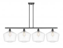 Innovations Lighting 516-4I-BK-G652-12 - Cindyrella - 4 Light - 50 inch - Matte Black - Stem hung - Island Light