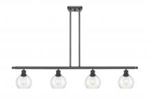 Innovations Lighting 516-4I-OB-G122-6 - Athens - 4 Light - 48 inch - Oil Rubbed Bronze - Cord hung - Island Light