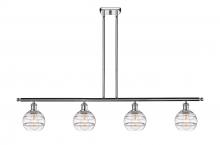 Innovations Lighting 516-4I-PC-G556-6CL - Rochester - 4 Light - 48 inch - Polished Chrome - Stem hung - Island Light