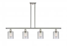 Innovations Lighting 516-4I-PN-G112 - Cobbleskill - 4 Light - 48 inch - Polished Nickel - Stem hung - Island Light