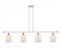 Innovations Lighting 516-4I-WPC-G111 - Cobbleskill - 4 Light - 48 inch - White Polished Chrome - Cord hung - Island Light