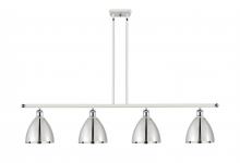 Innovations Lighting 516-4I-WPC-MBD-75-PC - Bristol - 4 Light - 48 inch - White Polished Chrome - Stem hung - Island Light